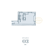 Studio 03 Floorplan
